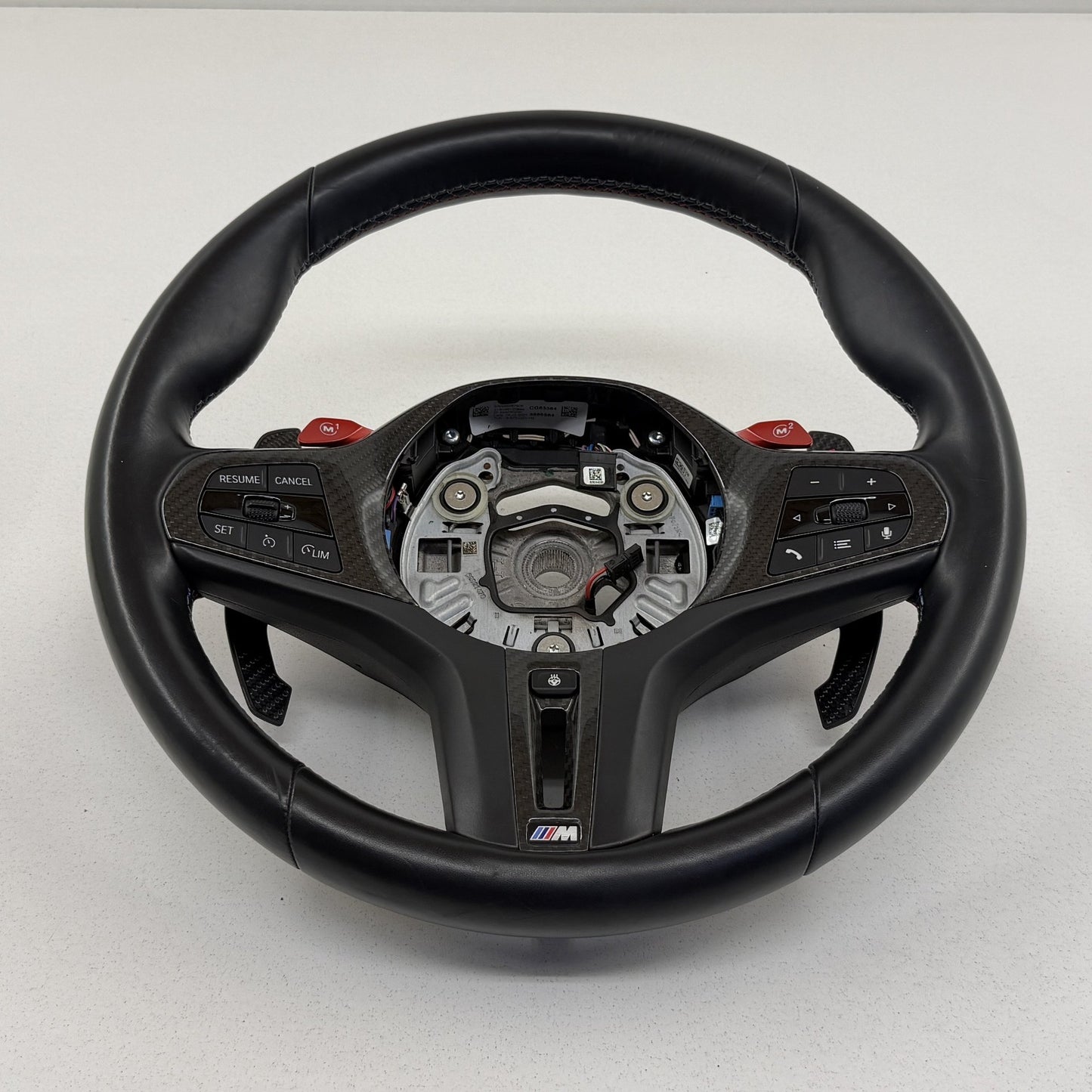 21-24 BMW M3 M4 G80 G82 M Performance Heated Steering Wheel Carbon Leather OEM