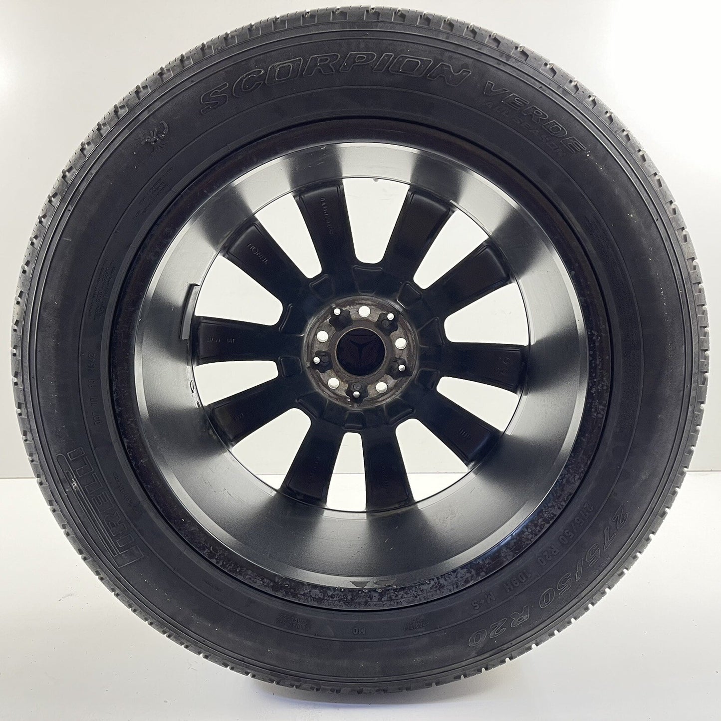 13-16 MERCEDES GL350 X166 WHEEL RIM W/ TIRE 20x8.5 +62 OFFSET 1664012802 OEM