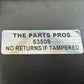 22-25 Lexus IS500 5.0L V8 Motor Engine Appearance Cover Trim 11209-38190 OEM