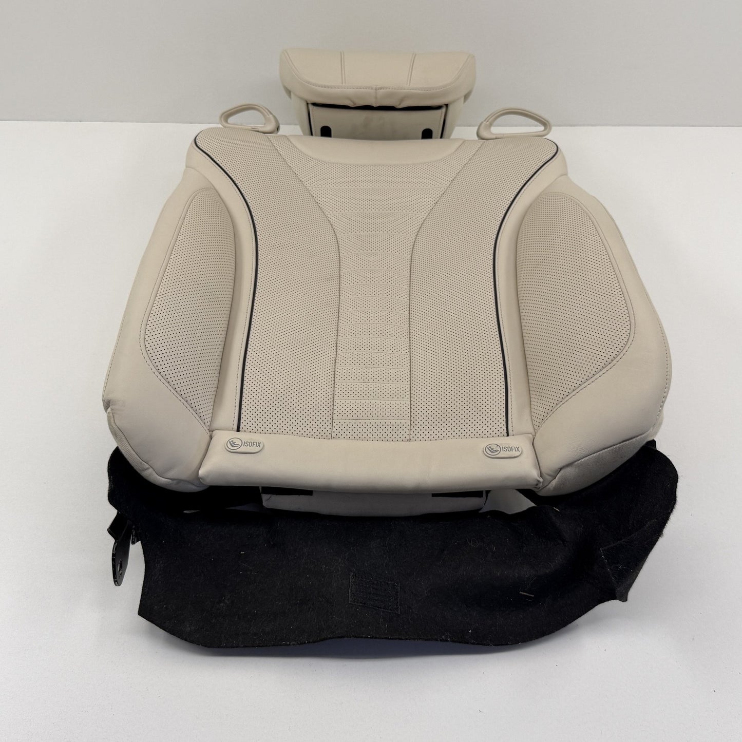 2014-2017 Mercedes-Benz S550 W222 Left Rear Power Seat Upper Cushion Beige OEM
