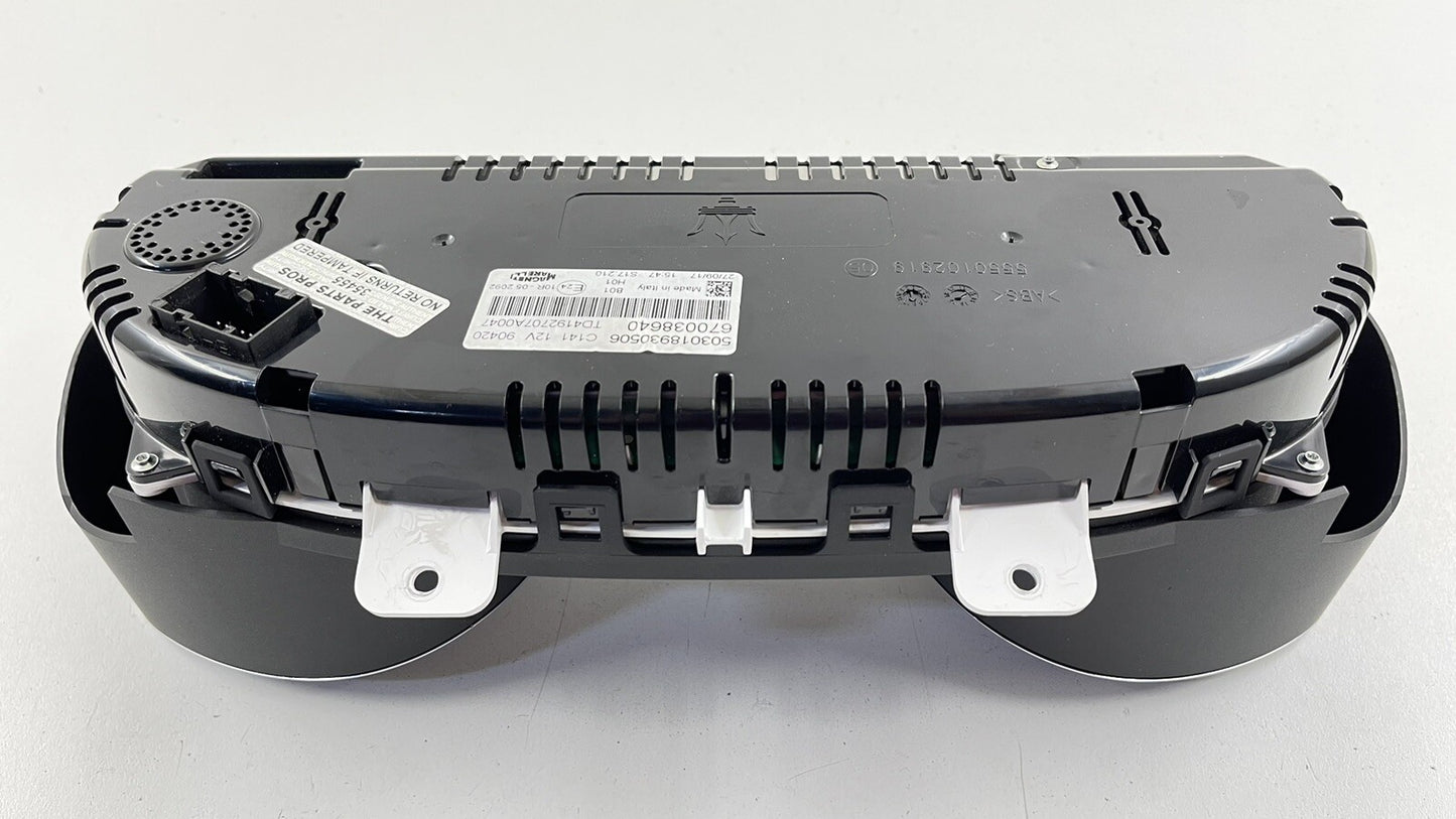2018 MASERATI QUATTROPORTE SPEEDOMETER INSTRUMENT GAUGE CLUSTER 36K MILES OEM