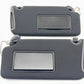 15-23 Dodge Charger SRT Illuminated Sunvisor Sun Visor Shade Pair Black OEM