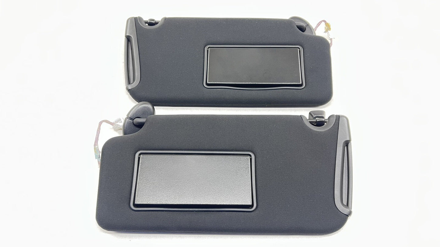 15-23 Dodge Charger SRT Illuminated Sunvisor Sun Visor Shade Pair Black OEM
