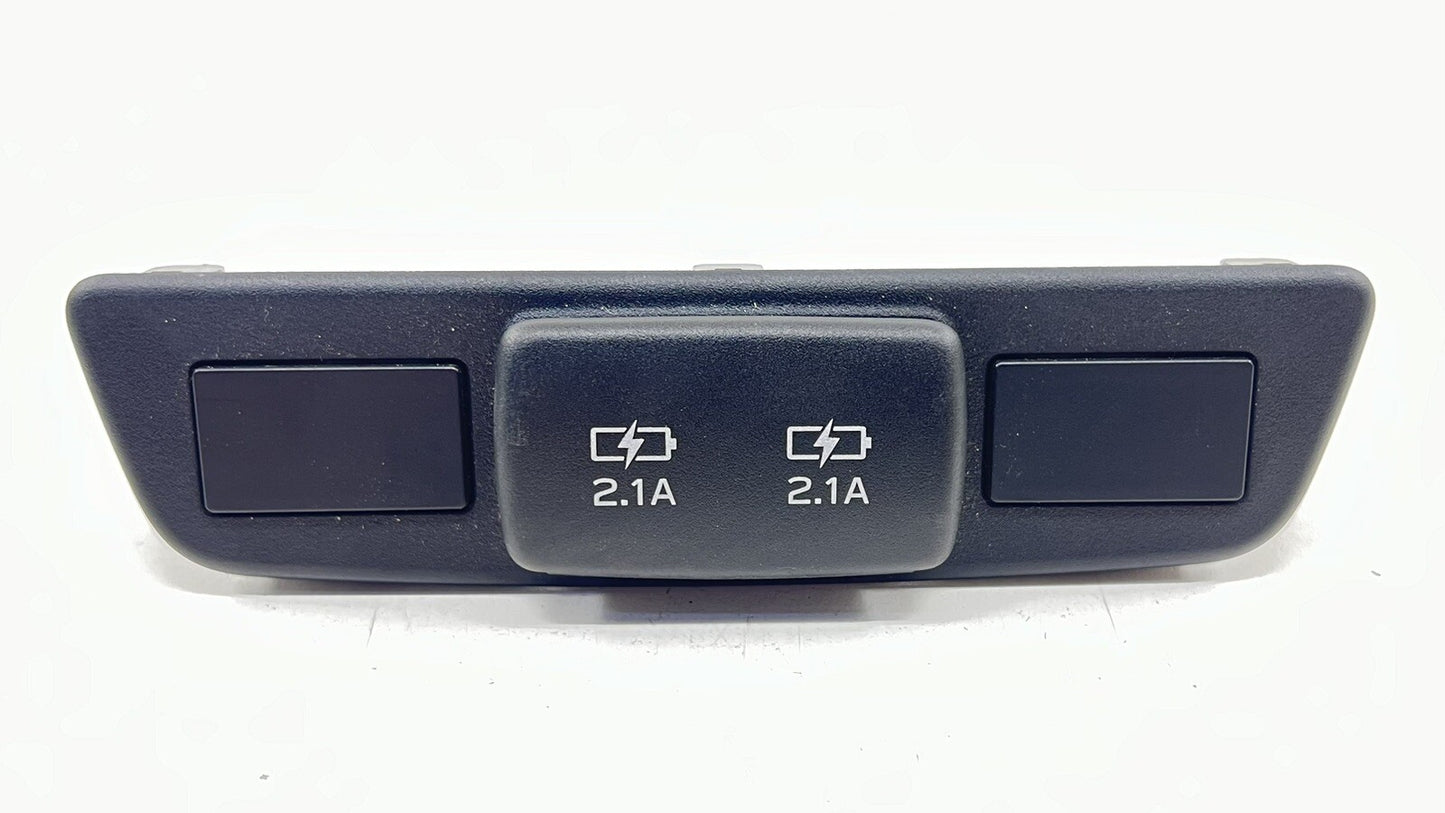 22-24 SUBARU WRX REAR CENTER CONSOLE DUAL USB PORT CHARGE PORT 86257AN320 OEM