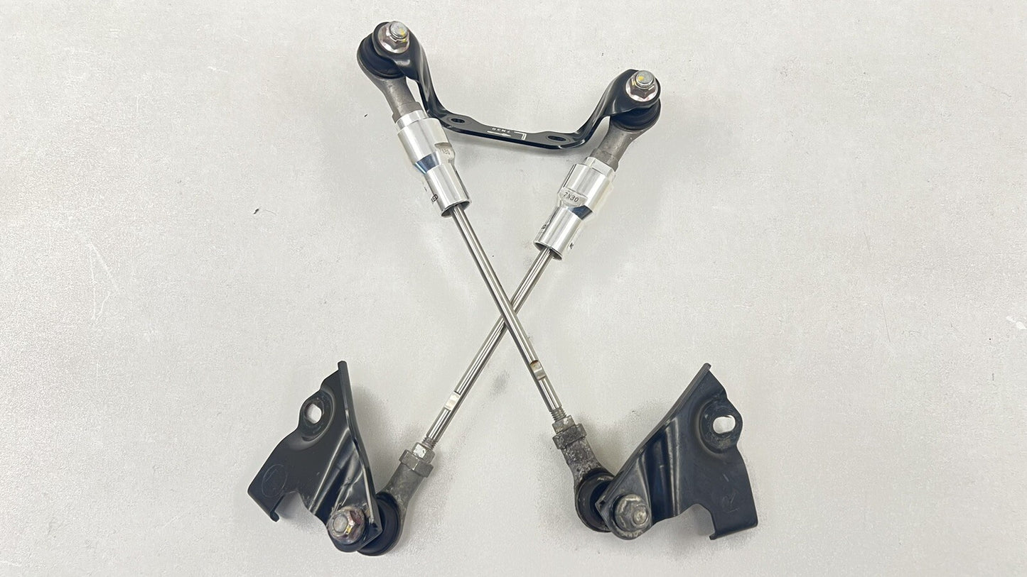2018 SUBARU BRZ TS FLEXIBLE DRAW STIFFENER FRONT SUBFRAME CHASSIS DAMPERS OEM