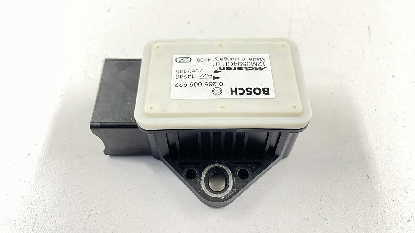 15-17 MCLAREN 650S YAW TURN RATE SENSOR CONTROL MODULE 12M0594CP OEM