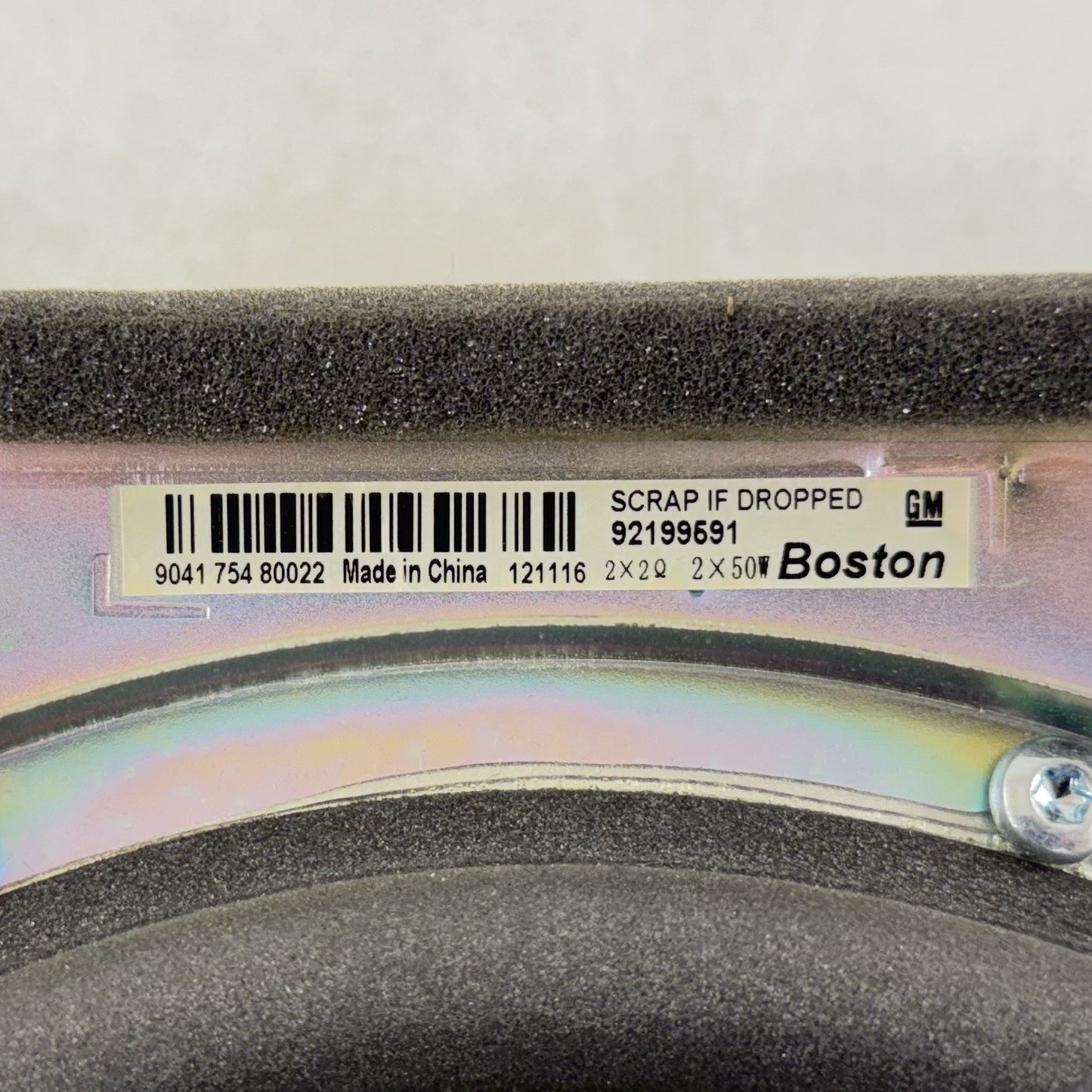 12-15 Chevrolet Camaro ZL1 Left And Right Boston Door Tweeter Speaker Set OEM