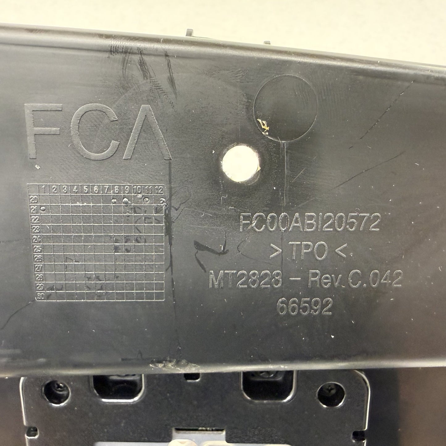2021-2024 Dodge Durango Center Console Wireless Charger Phone Charging Pad OEM
