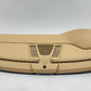 10-16 PORSCHE PANAMERA DASHBOARD INSTRUMENT PANEL COVER COMPLETE LUXOR BEIGE OEM