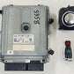 12-14 Mercedes CLS550 W218 Engine Control Module ECU Ignition Switch Key Set OEM