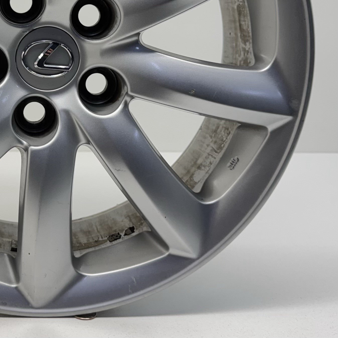 07-09 Lexus LS460 Wheel Rim 18x7.5 +32 Offset Silver 42611-50730 Factory OEM