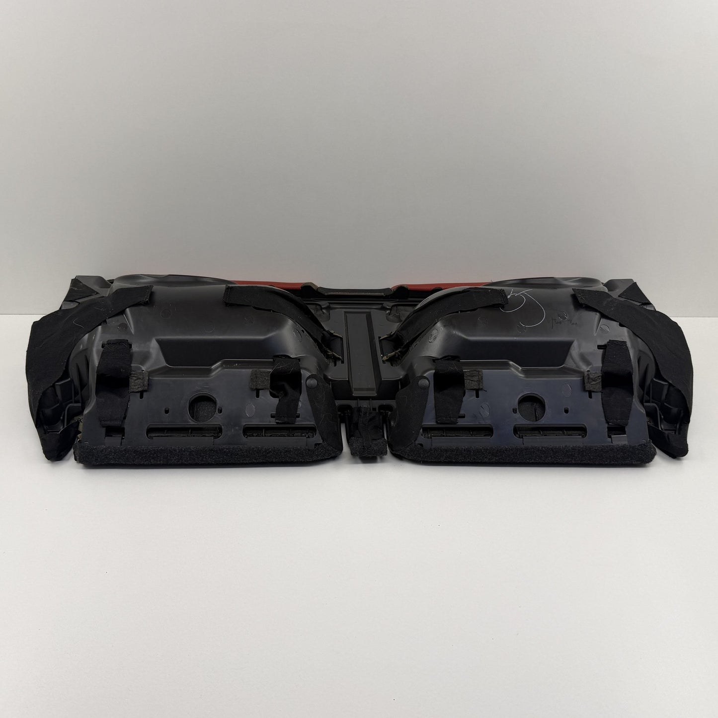 2015-2023 Ford Mustang GT Coupe Rear Seat Set Upper Lower Cushion Red Line OEM