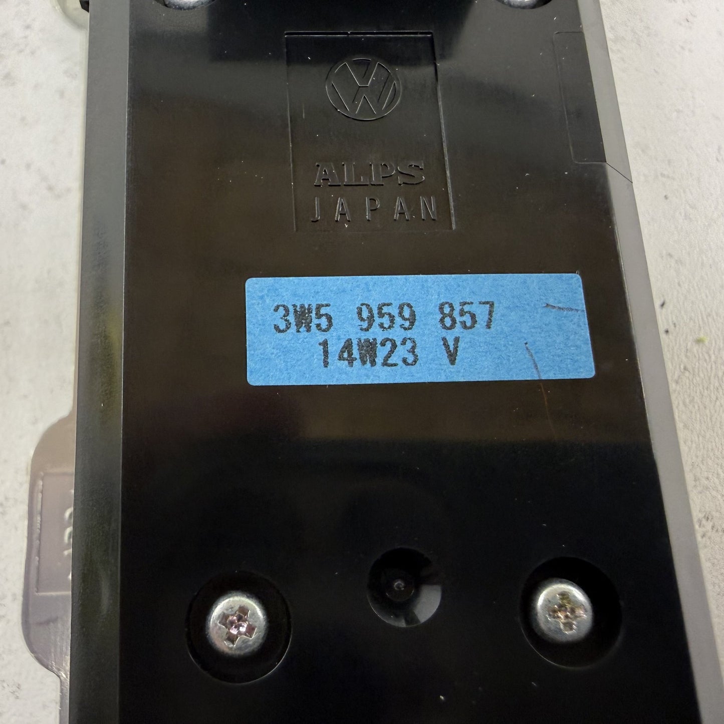 14-18 Bentley Flying Spur Driver Left Front Master Window Switch 3W5959857 OEM
