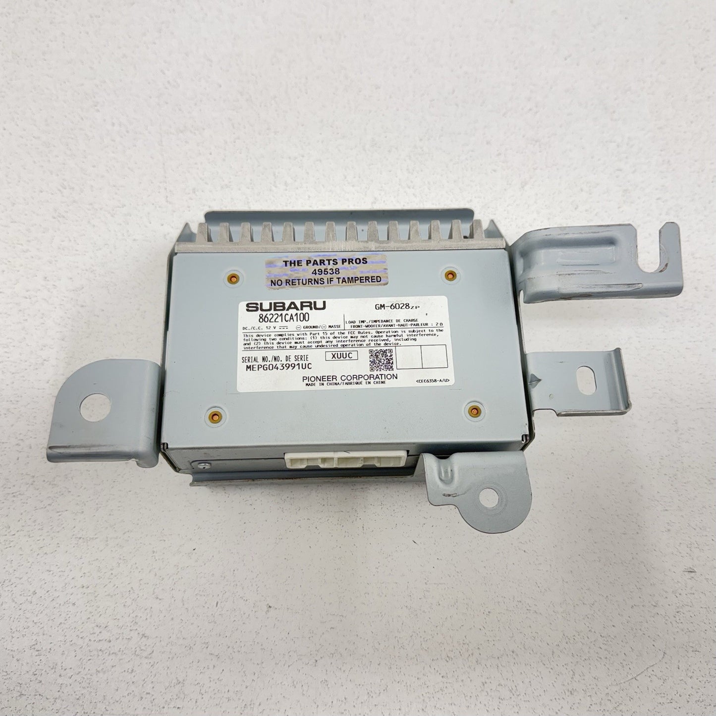 13-16 Subaru BRZ FR-S Pioneer Radio Audio Sound Amplifier Amp 86221CA100 OEM