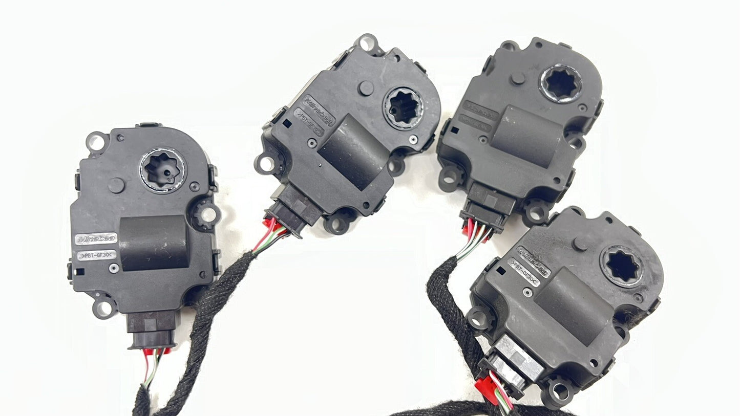 20-24 CADILLAC CT4 HVAC BOX HEATER AC FLAP MOTOR AIR MIX ACTUATOR SET OEM