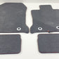 2022 SUBARU BRZ LEFT RIGHT FRONT REAR CARPET FLOOR MAT BLACK SET OEM