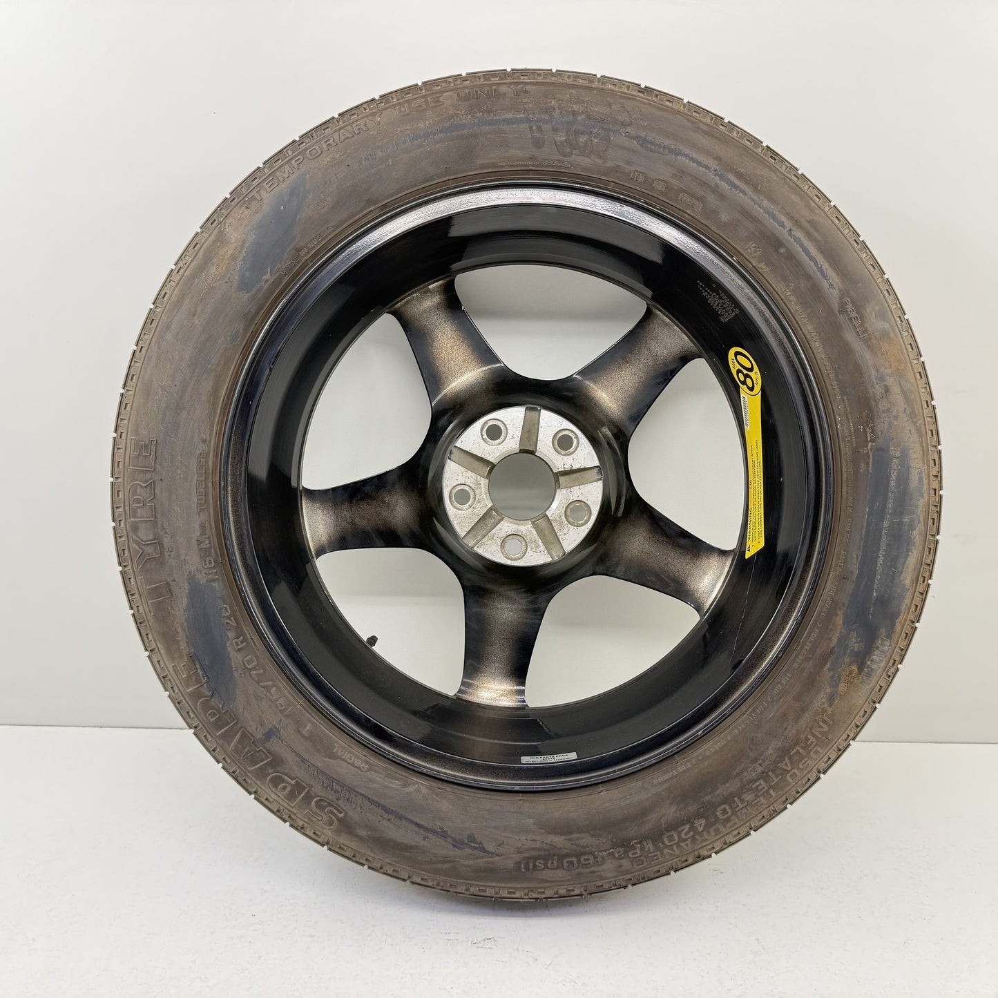 2018-2024 Dodge Durango SRT 20" 20x6.5 Emergency Spare Tire Wheel Rim Donut OEM