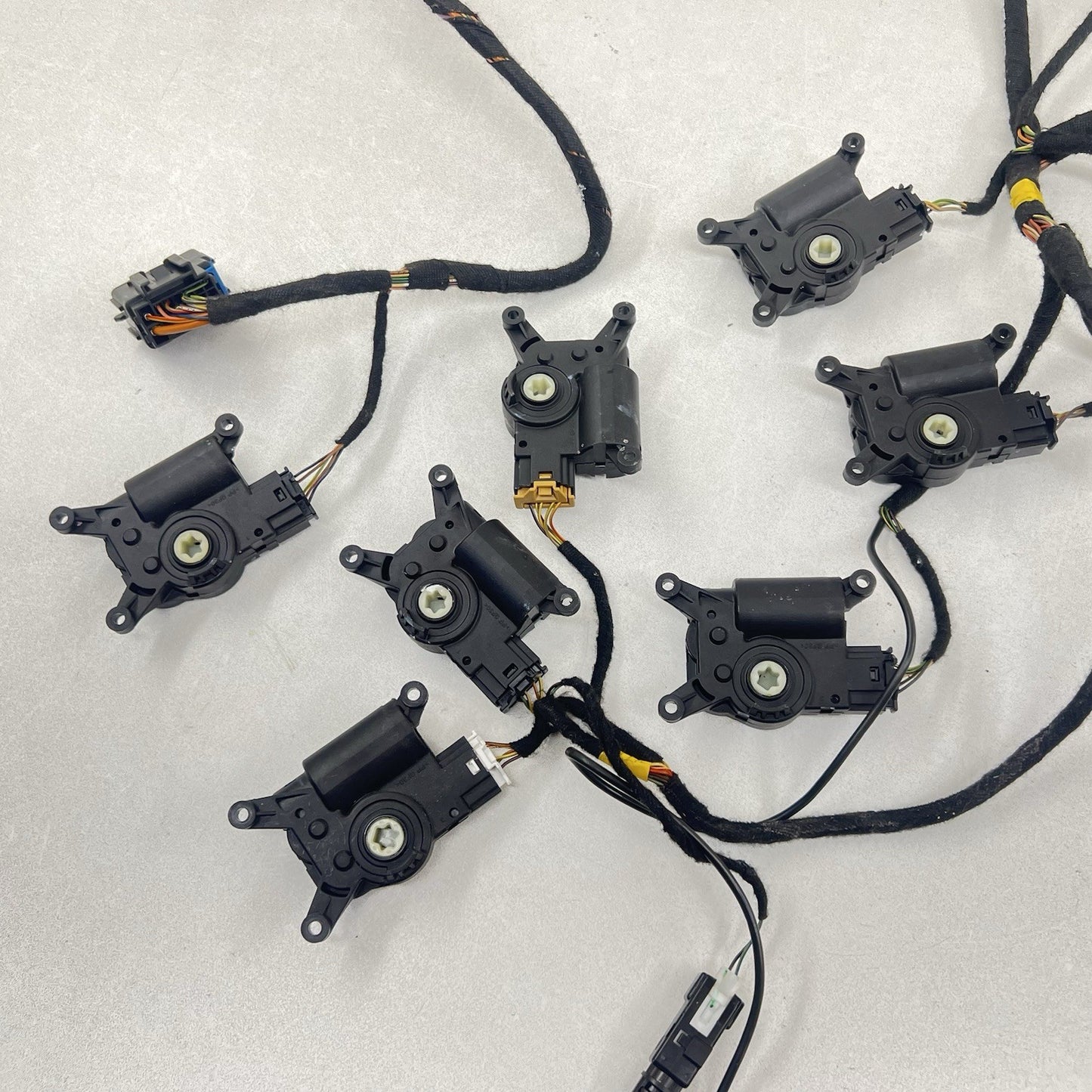 14-24 MASERATI GHIBLI HVAC BOX HEATER AC FLAP MOTOR AIR MIX ACTUATOR SET OEM