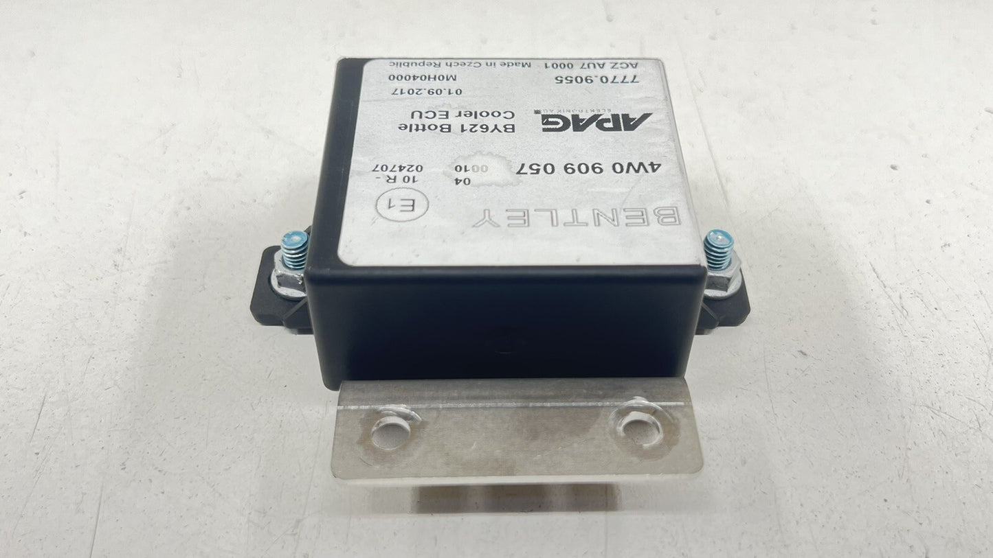 13-18 BENTLEY FLYING SPUR BOTTLE COOLER ECU CONTROL MODULE 4W0 909 057 OEM