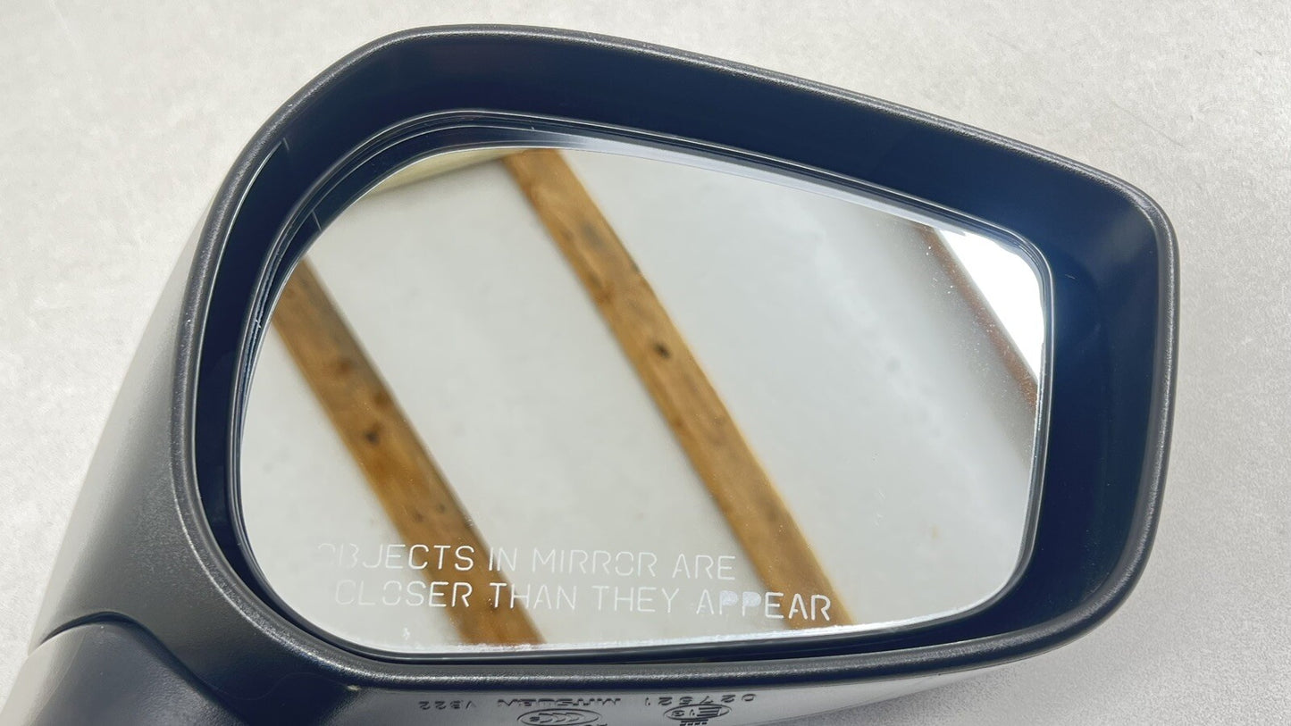 13-20 SUBARU BRZ PASSENGER RIGHT DOOR MIRROR SIDE VIEW CRYSTAL BLACK 5 WIRE OEM