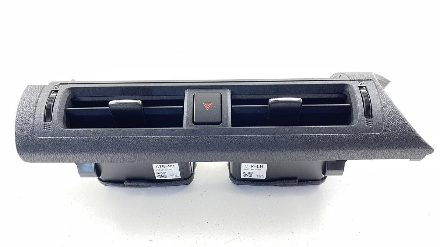 22-23 TOYOTA GR86 DASH CENTER AIR VENT GRILLE GRILL TRIM W/ HAZARD SWITCH OEM