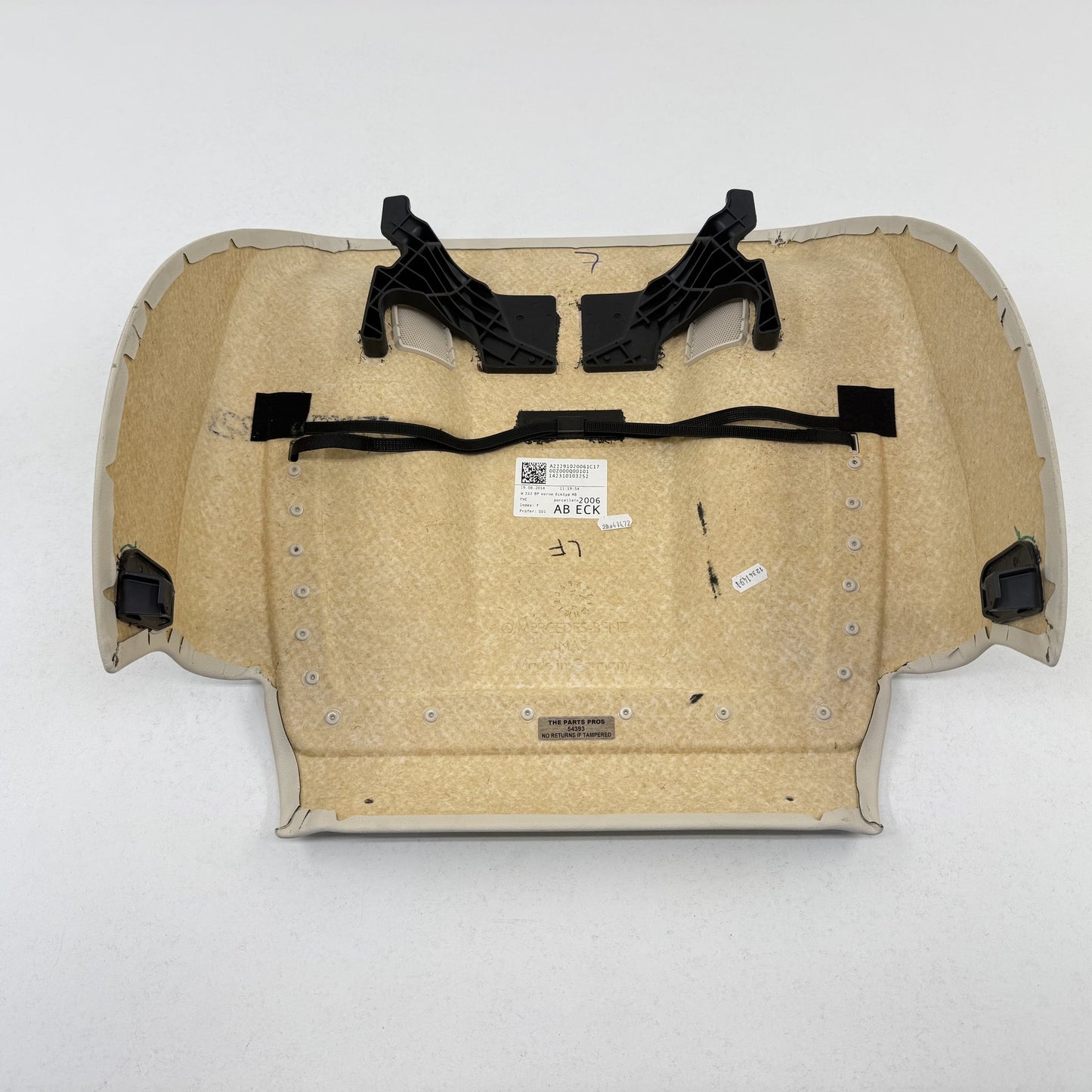 2014-2020 Mercedes-Benz S550 W222 Left Front Seat Back Cover Trim Panel OEM