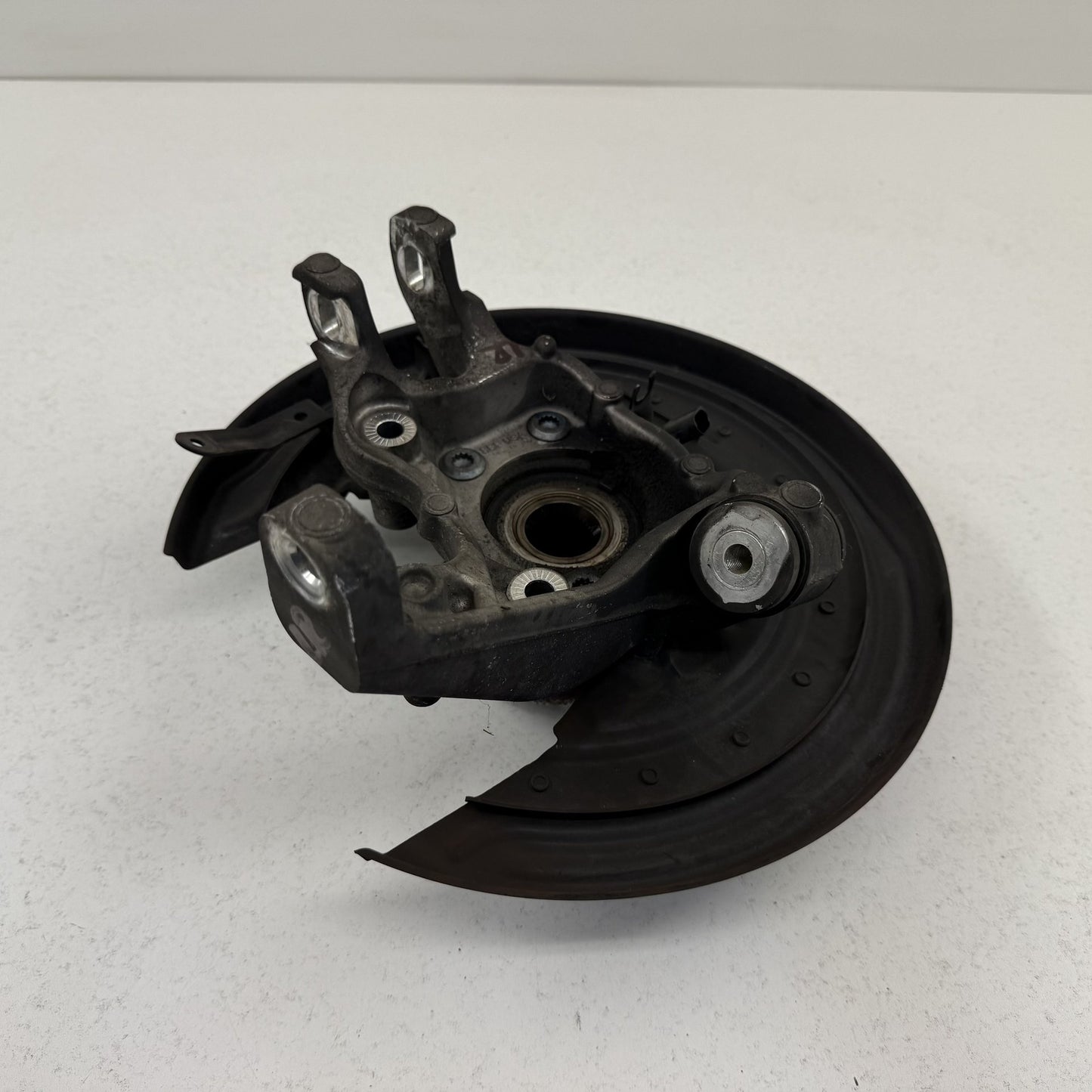 14-18 Bentley Flying Spur Left Rear Knuckle Hub Control Arm Suspension Set OEM