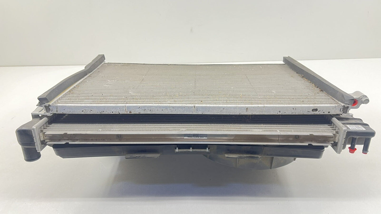 01-04 CHEVROLET CORVETTE C5 Z06 MANUAL RADIATOR CONDENSER FAN ASSEMBLY OEM