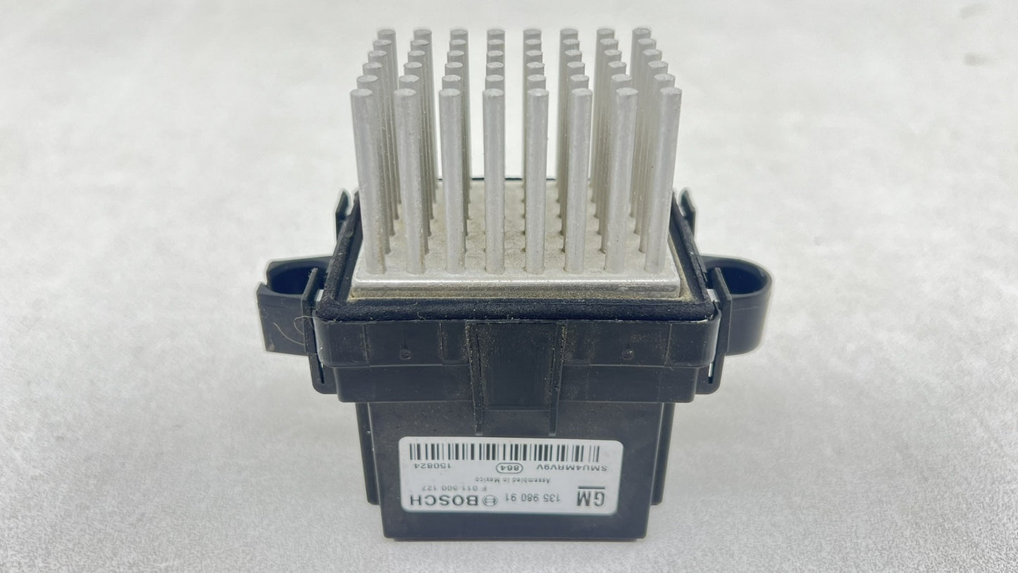 14-17 CHEVY SS SEDAN HVAC HEATER CORE BLOWER MOTOR RESISTOR 135 980 91 OEM