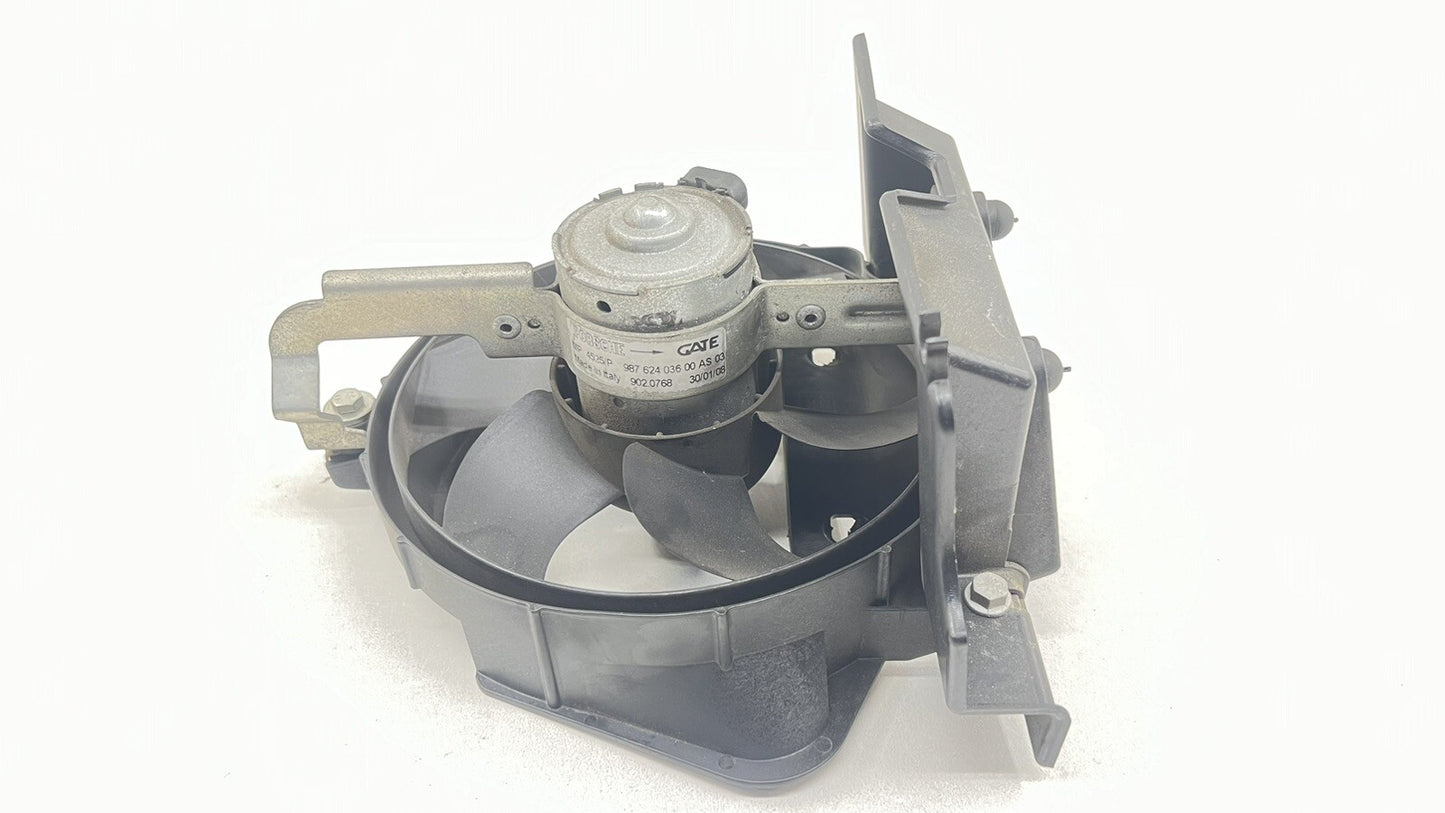 05-12 Porsche Boxster Cayman 987 Air Intake Engine Cooling Fan W/ Shroud OEM
