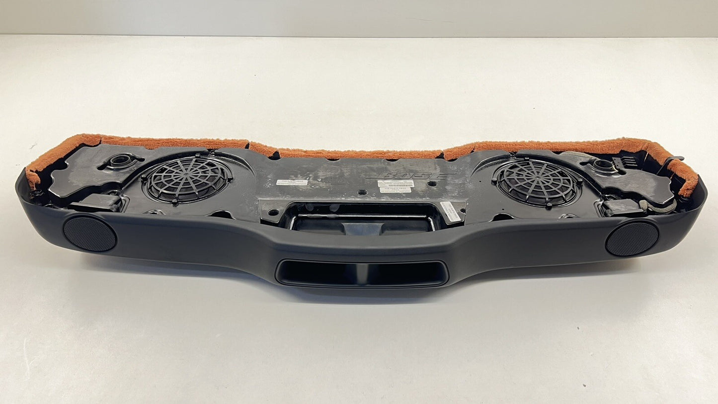 05-12 PORSCHE BOXSTER 987 REAR SUBWOOFER BASSBOX SPEAKER BOSE TERRACOTTA OEM