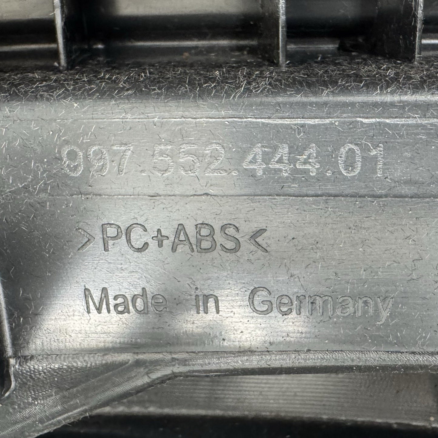 05-07 Porsche 911 997 Boxster Cayman 987 Glove Box Storage Compartment Black OEM