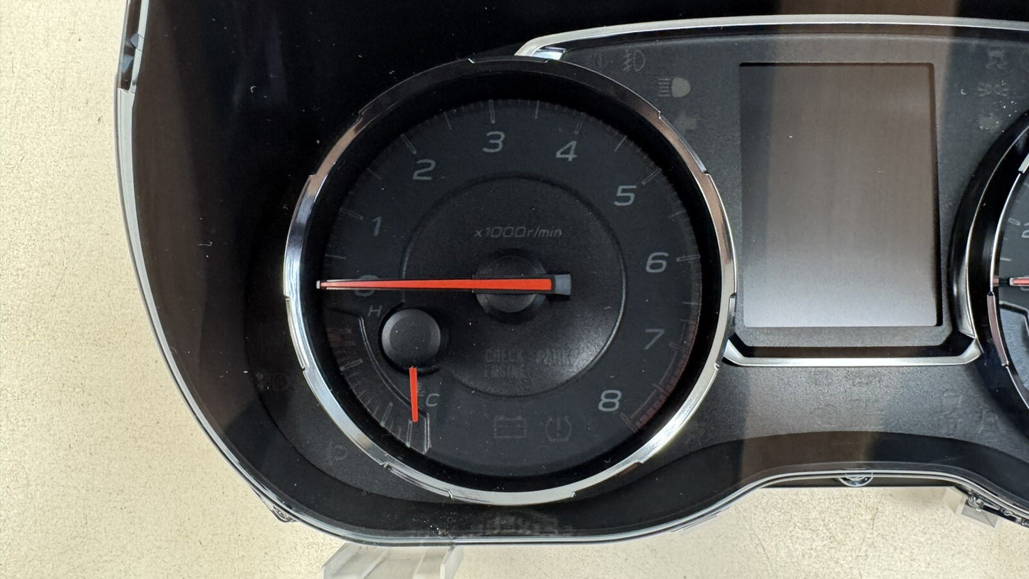 18-21 SUBARU WRX MANUAL SPEEDOMETER INSTRUMENT CLUSTER GAUGE 85015VA450 OEM