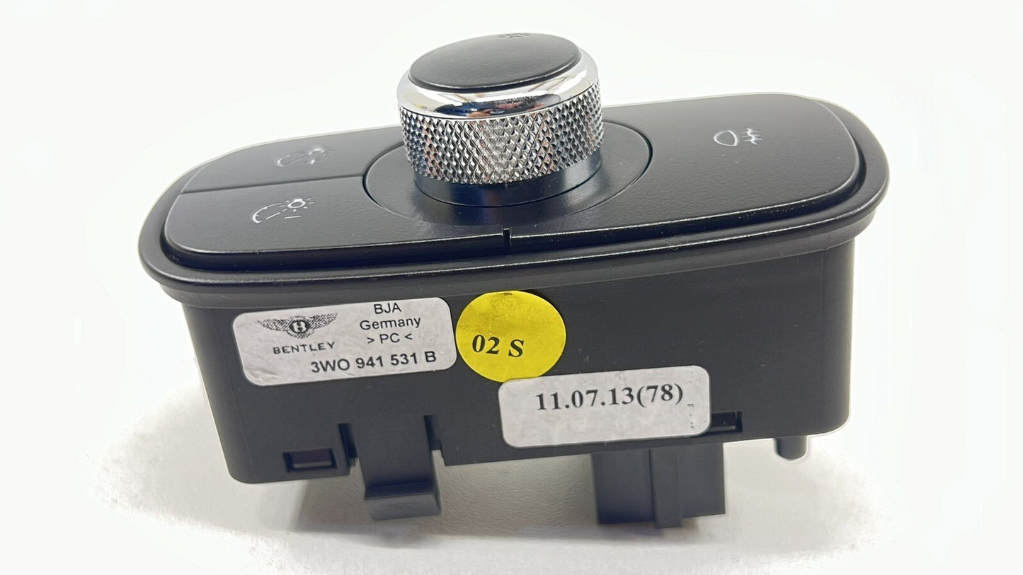 13-18 BENTLEY FLYING SPUR HEADLIGHT HEAD LIGHT LAMP CONTROL SWITCH OEM