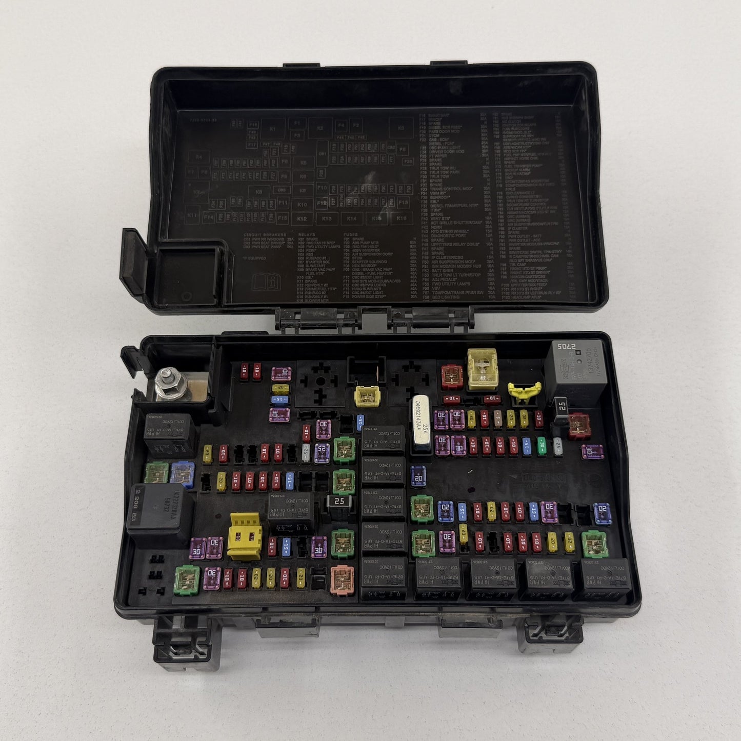 2023-2024 Ram 2500 3500 Intelligent Power Distribution Fuse Box 68547200AA OEM