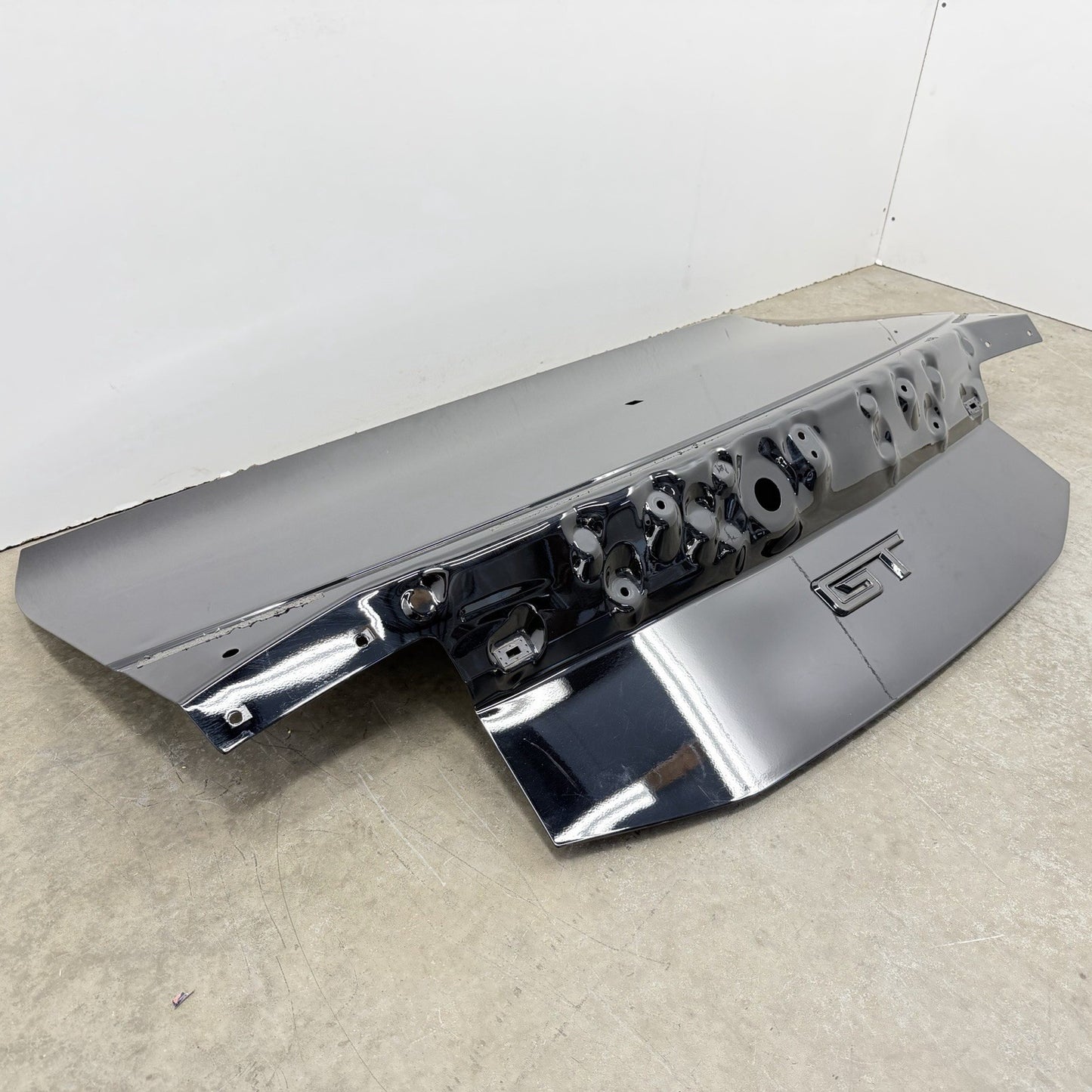 24-26 Ford Mustang GT Convertible Rear Trunk Deck Lid Shell Shadow Black OEM