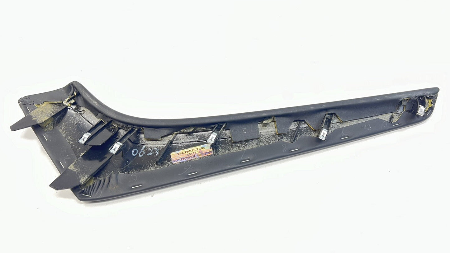 14-23 INFINITI Q50 LEFT & RIGHT CENTER CONSOLE SIDE TRIM PANEL COVER BLACK OEM