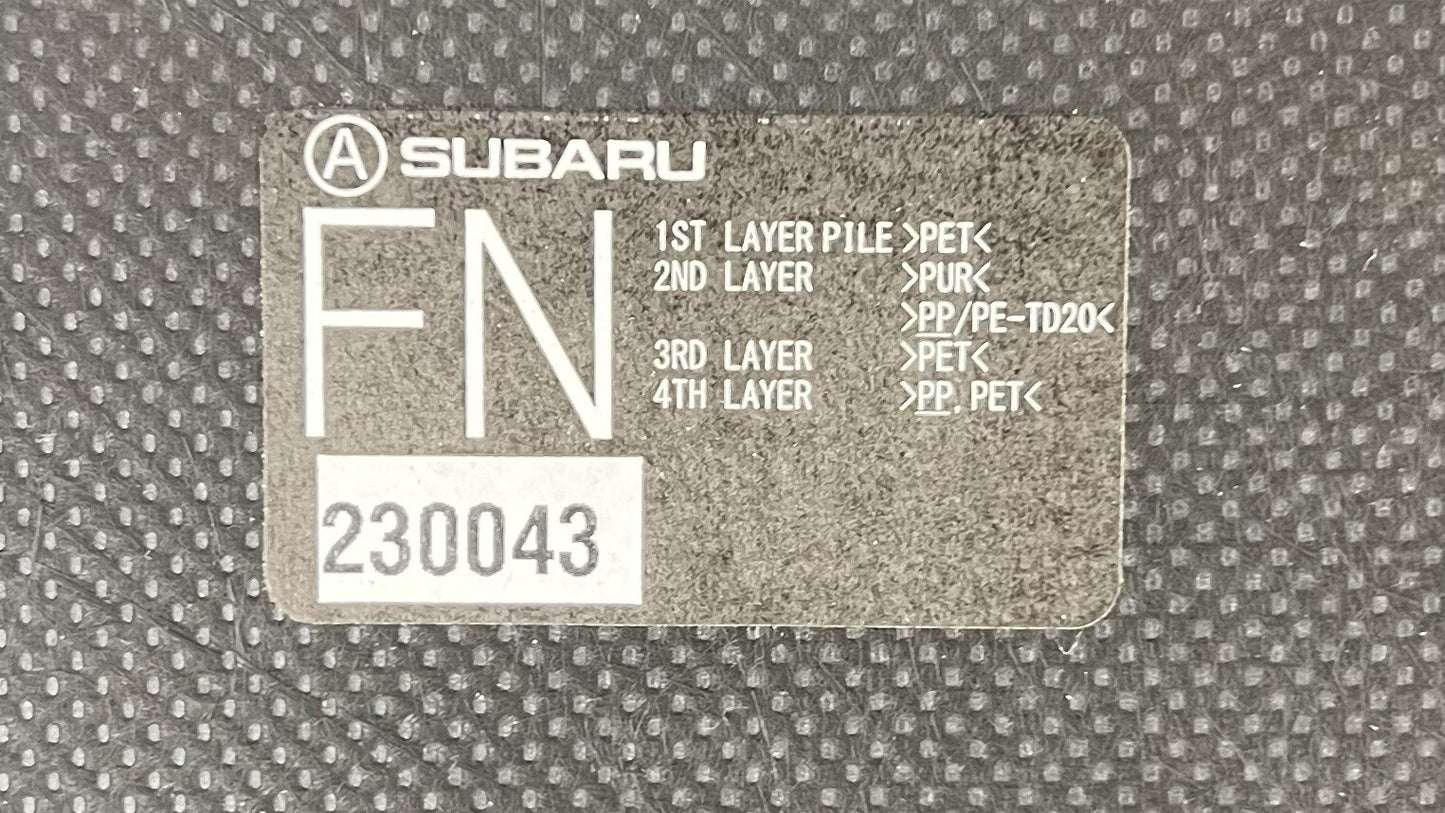 24-25 SUBARU CROSSTREK REAR TRUNK LOAD FLOOR BOARD CARGO COVER TRIM OEM