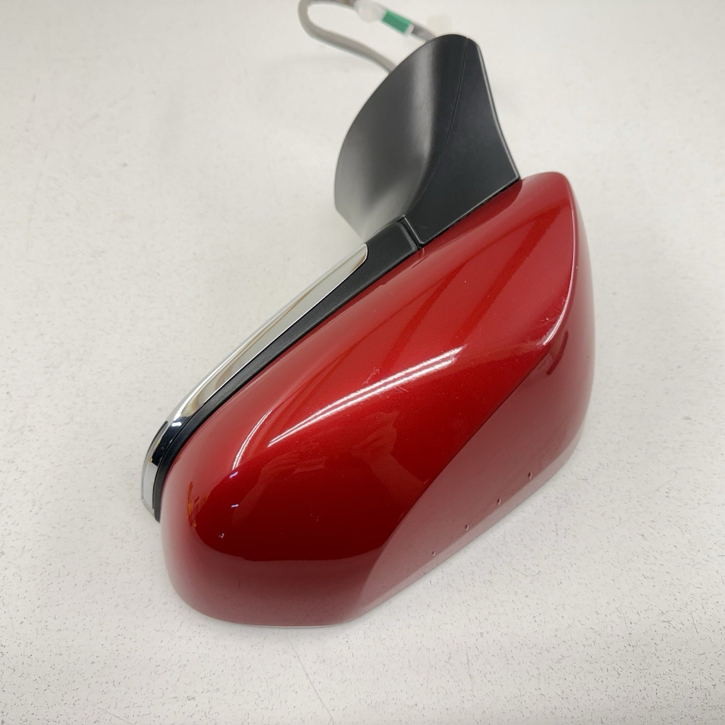 25-26 Toyota Camry Driver Left Door Mirror Side View Blind Spot Red OEM