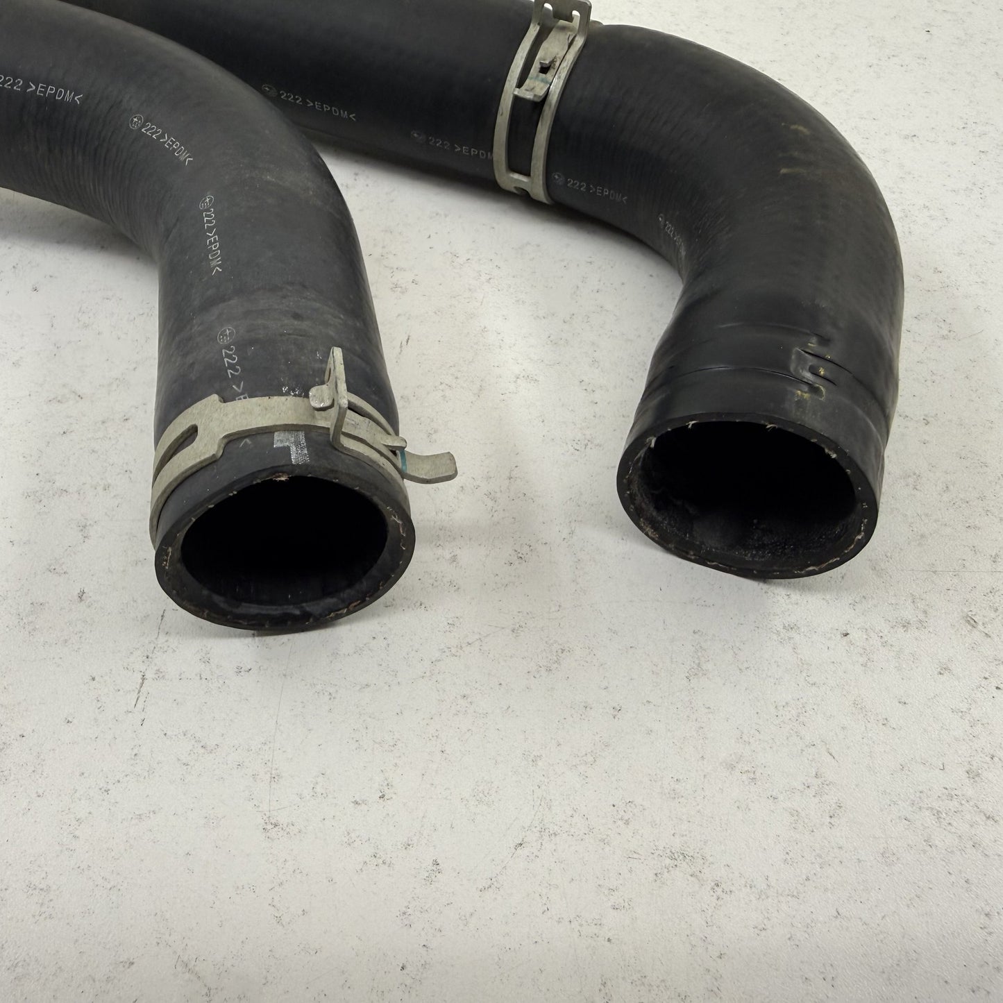 2022-2026 Subaru WRX Upper & Lower Radiator Coolant Pipe Hose Pair OEM