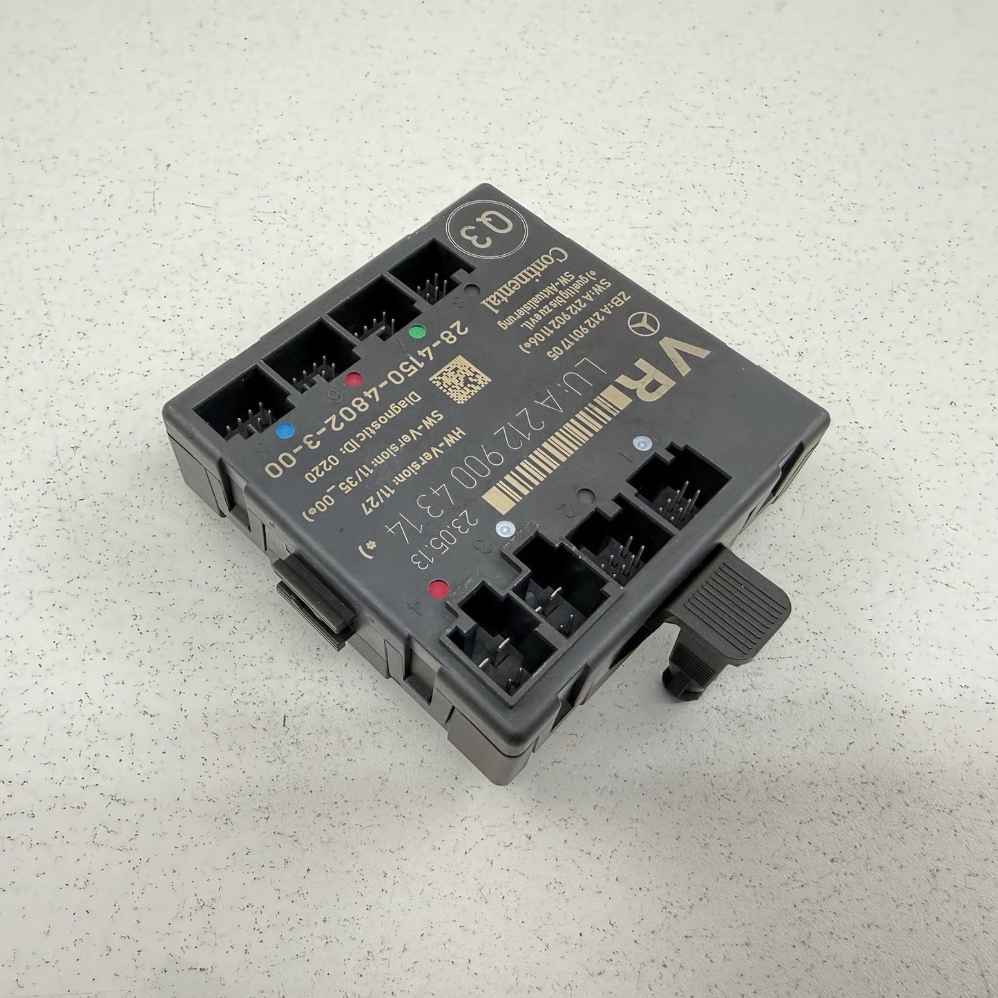 10-16 Mercedes W212 E350 Right Front Door Control Module 2129004314 OEM