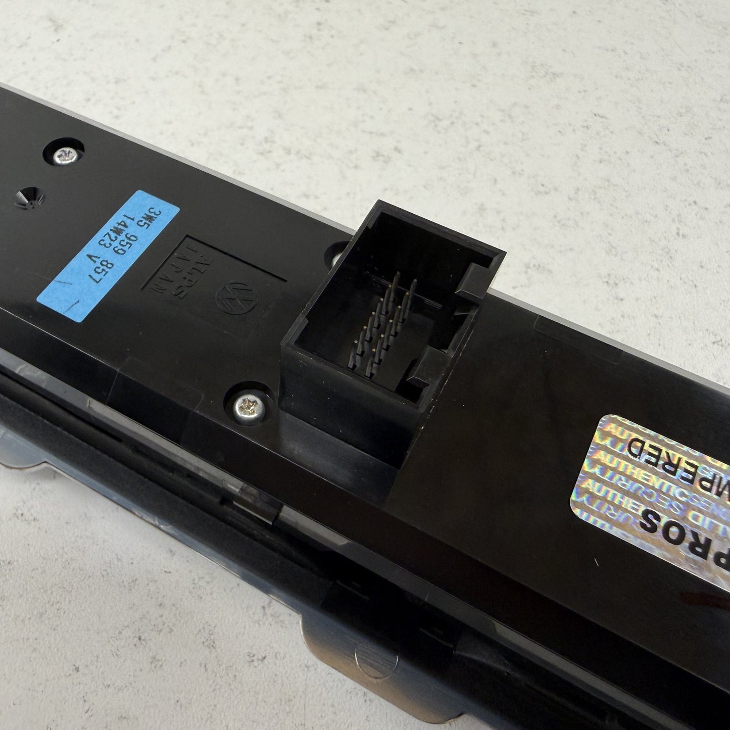 14-18 Bentley Flying Spur Driver Left Front Master Window Switch 3W5959857 OEM