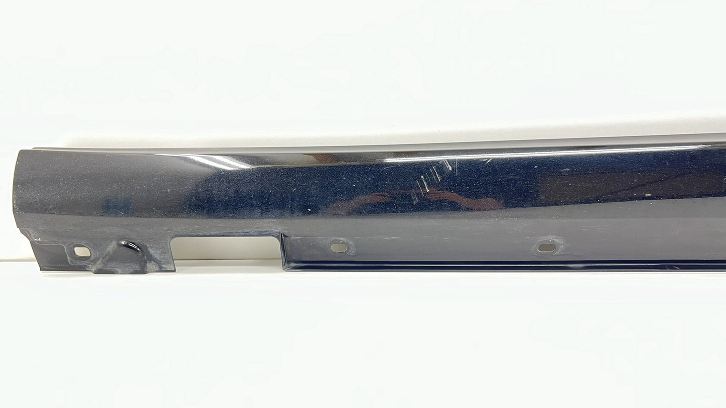 12-14 MERCEDES-BENZ CLS550 LEFT SIDE SKIRT ROCKER PANEL COVER TRIM BLACK OEM