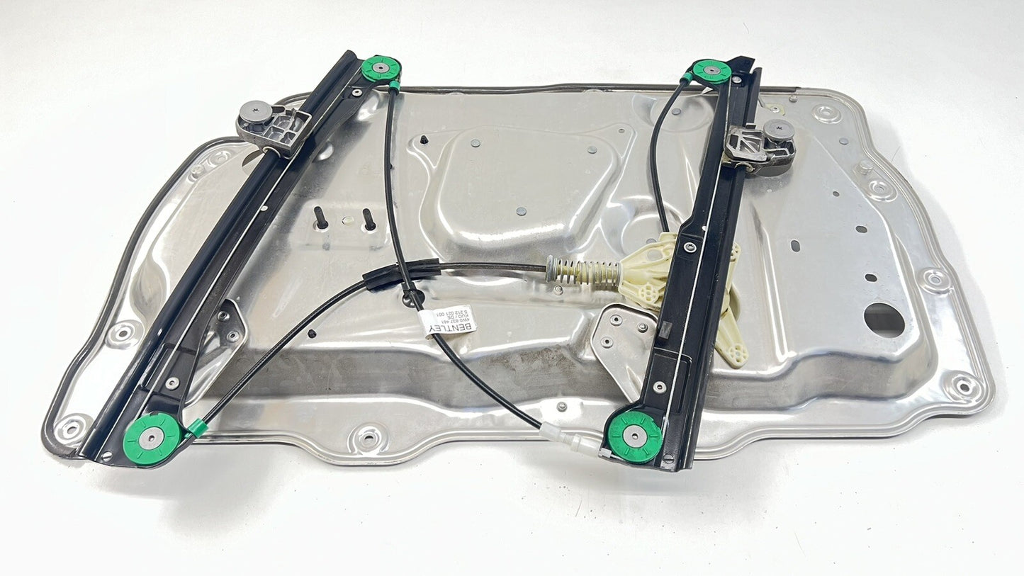 13-18 BENTLEY FLYING SPUR LEFT FRONT DOOR WINDOW REGULATOR MOTOR CARRIER OEM