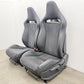 22-26 Hyundai Elantra N Front N Light Sport Bucket Seat Pair Leather & Suede OEM