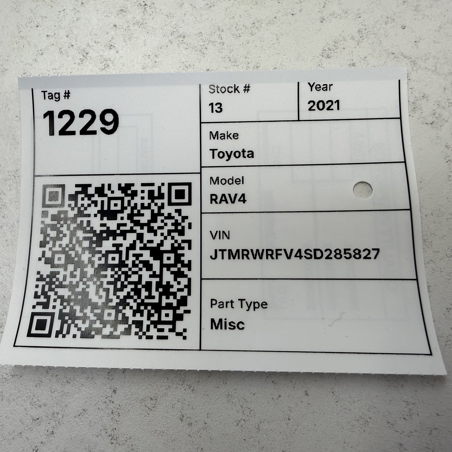 2021-2025 Toyota RAV4 Anti Theft Immobilizer Control Module 89784-42060 OEM