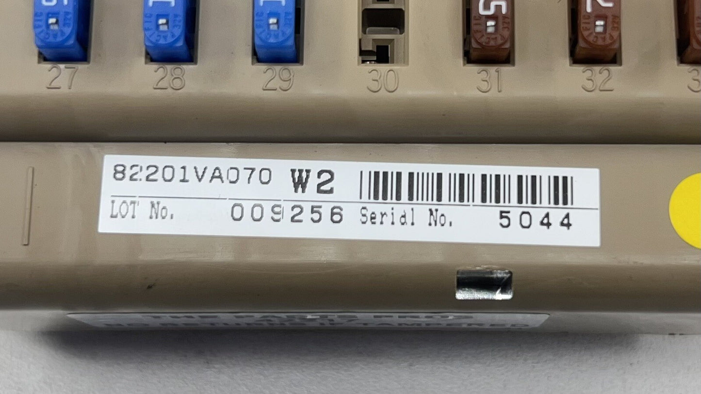 18-21 SUBARU WRX DASHBOARD CABIN FUSE RELAY JUNCTION BOX MODULE 82201VA070 OEM