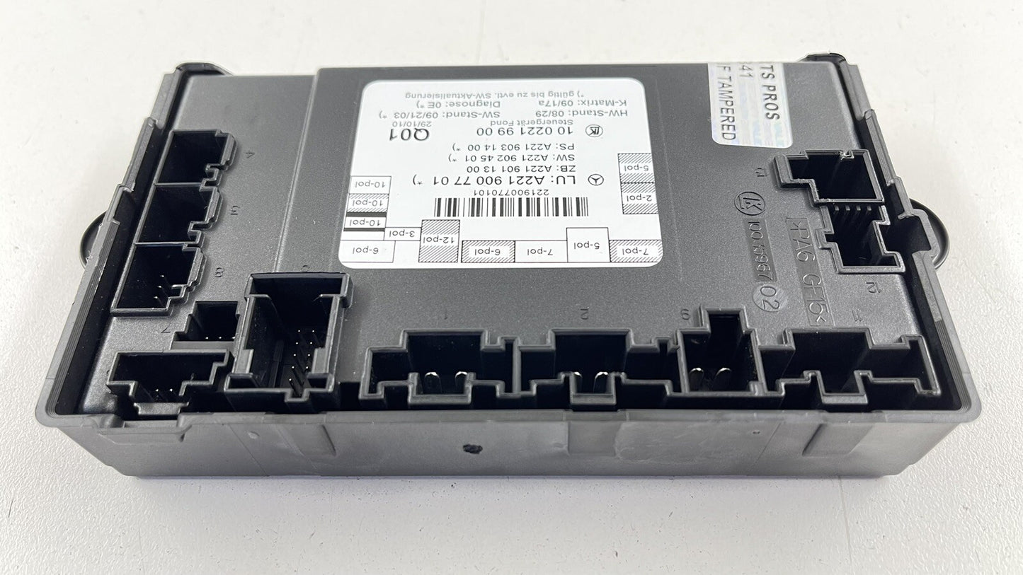 07-13 MERCEDES BENZ S550 W221 LEFT OR RIGHT REAR DOOR CONTROL MODULE OEM