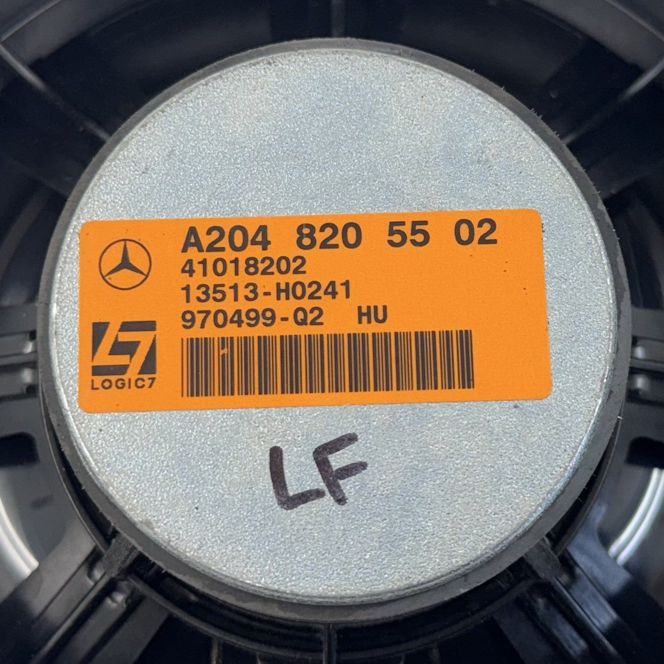 10-13 Mercedes W212 E350 Logic 7 Speaker Tweeter Subwoofer Audio Sound Set OEM