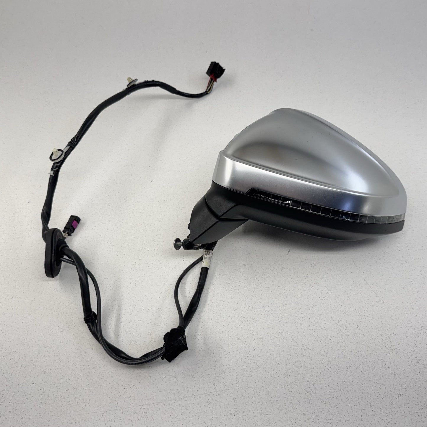 18-25 Audi S5 Sportback Left Door Mirror Side View W/ Blind Spot & Camera OEM